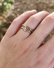 Load image into Gallery viewer, Alba Ring - 9ct gold and CZ
