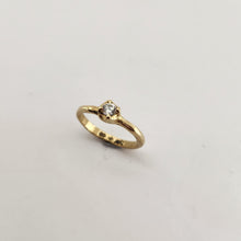 Load image into Gallery viewer, Alba Ring - 9ct gold and CZ
