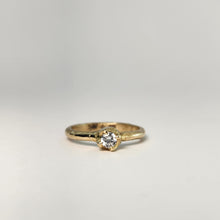 Load image into Gallery viewer, Alba Ring - 9ct gold and CZ
